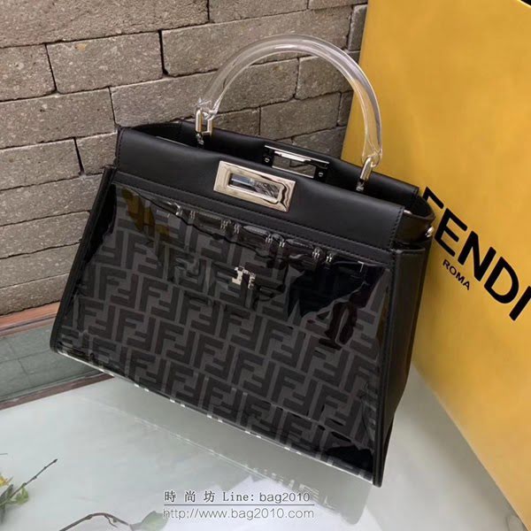 FENDI女包 FD最新款 2019夏季透明包 芬迪手提斜挎包  fdz2230